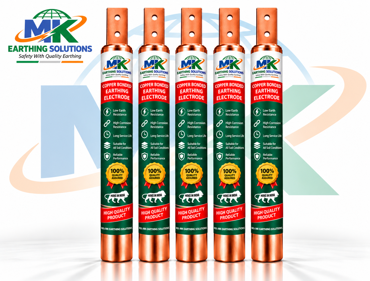 Copper Bonded Earthing Electrode