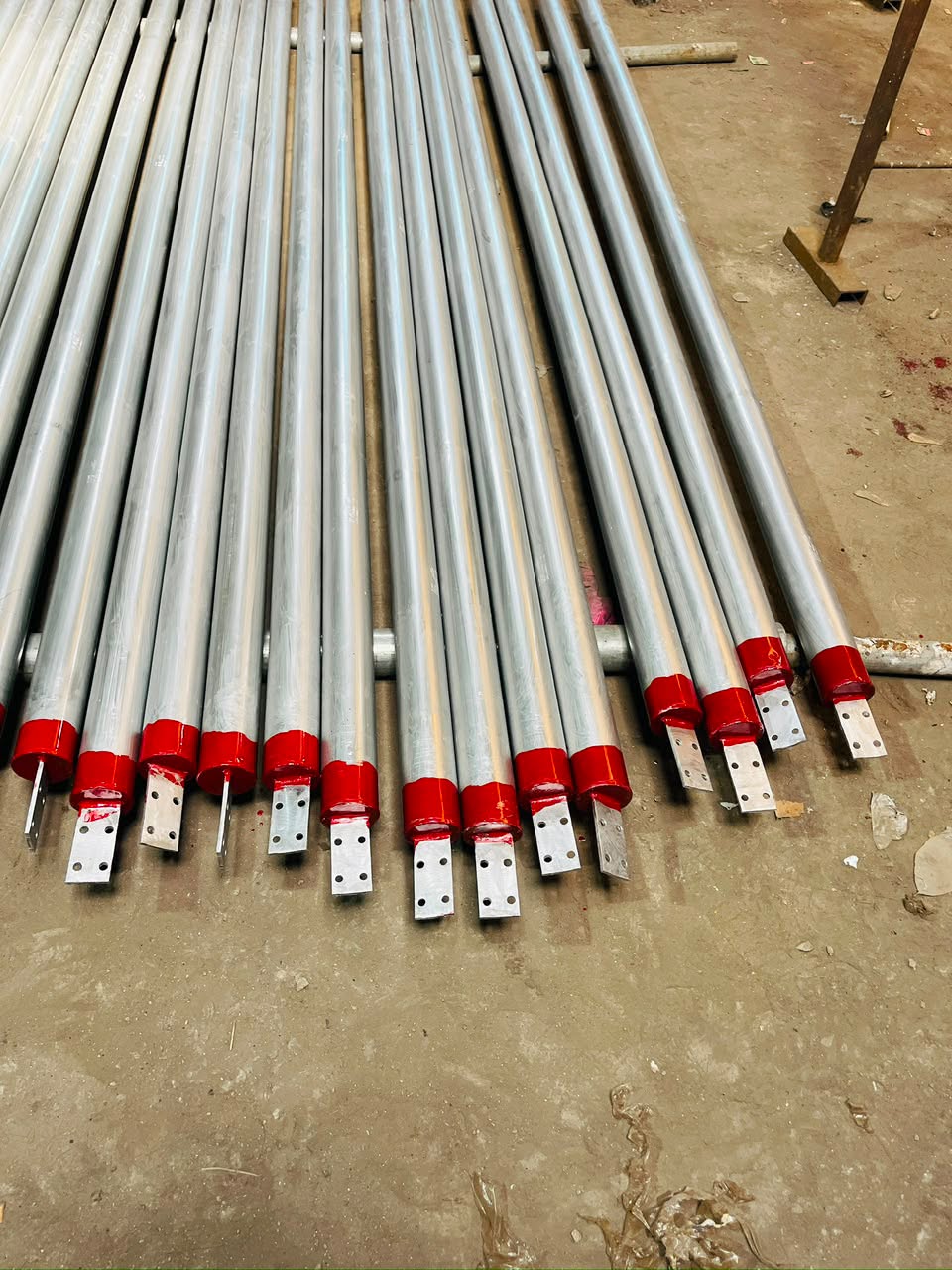 Earthing electrodes stock