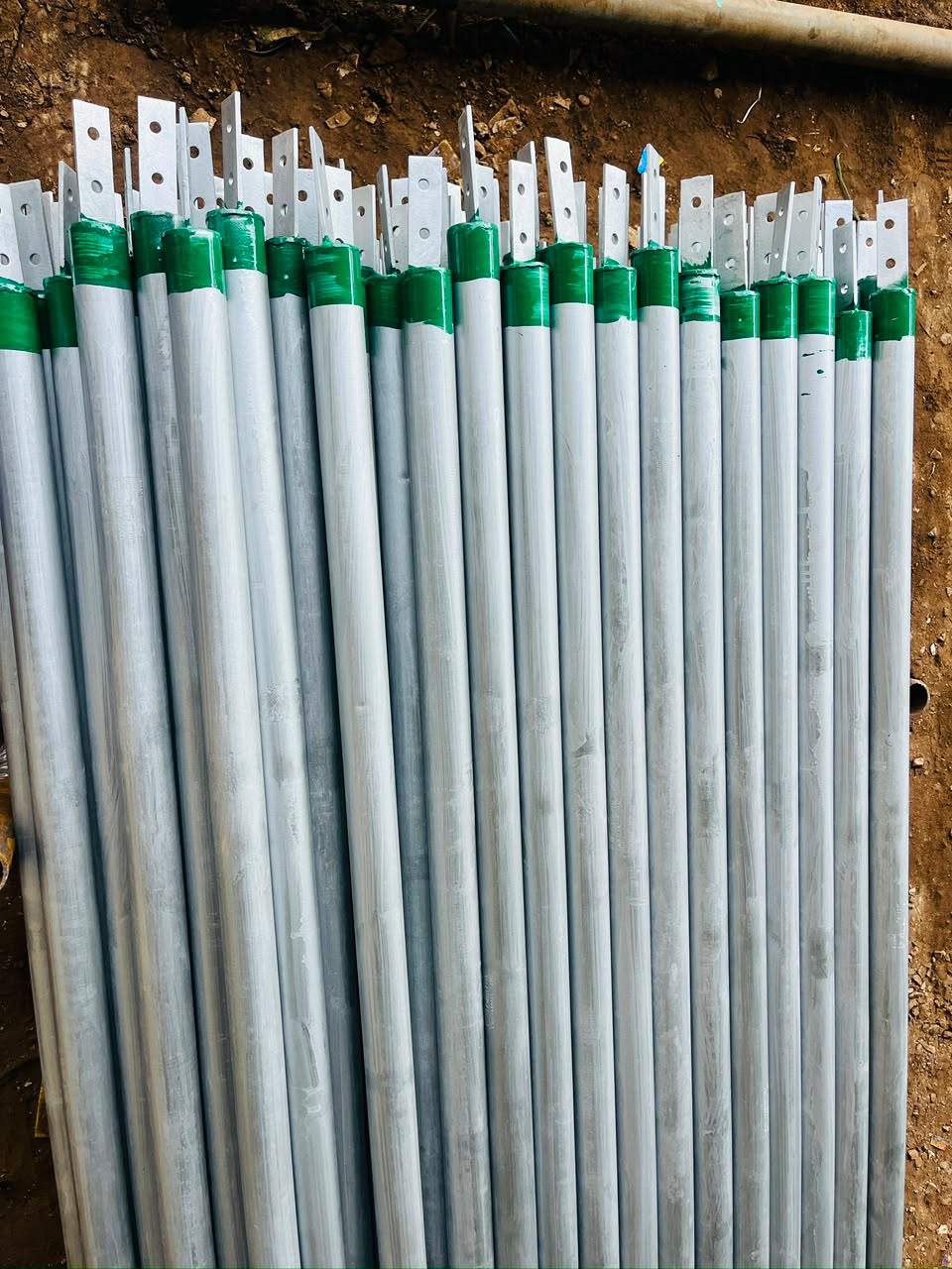 Copper bonded earthing rods