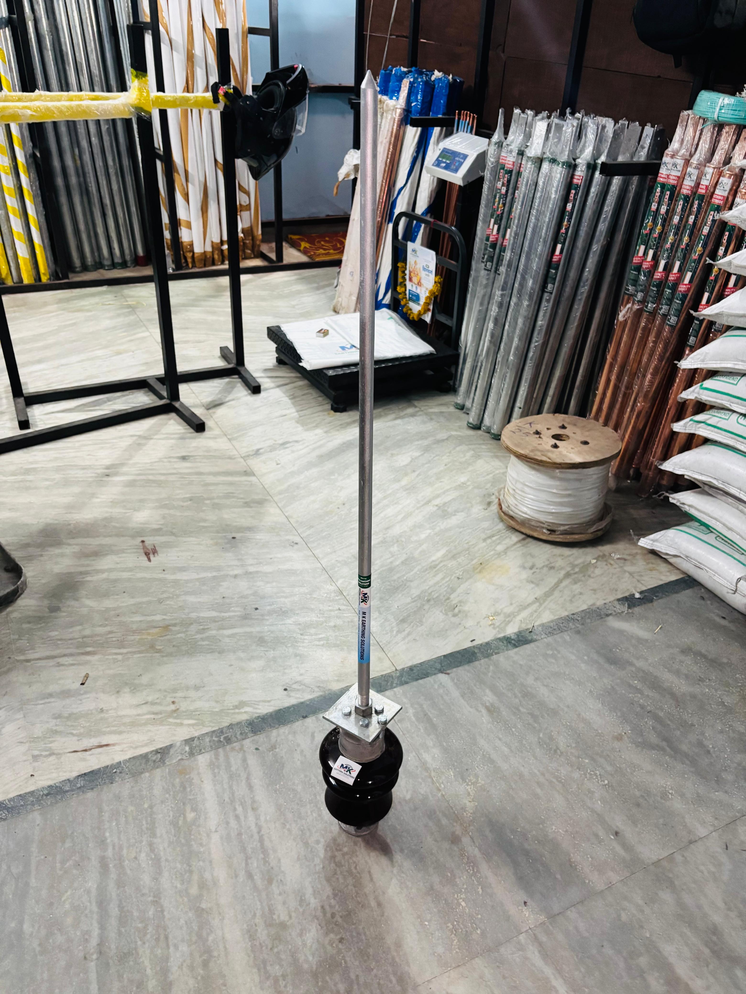 Copper earthing rods